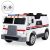 Best Choice Products 12V Kids Ambulance Ride On Truck Toy Emergency Vehicle w/ 2.4MPH Max Speed, Remote Control, USB Port, 2 Speeds, LED Lights, Realistic Siren, Intercom – White