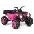 Best Choice Products 12V Kids Powered Large ATV Quad 4-Wheeler Ride-On Car w/ 2 Speeds, Spring Suspension, MP3, Lights, Storage – Pink
