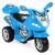 Best Choice Products 6V Kids Battery Powered 3-Wheel Motorcycle Ride-On Toy w/ LED Lights, Music, Horn, Storage – Blue