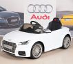 BIG TOYS DIRECT Audi TTs 12V Kids Ride On Battery Powered Wheels Car + RC Remote – White