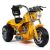 BIG TOYS DIRECT Kids 12V Two Speed Red Hawk Motorcycle in Yellow
