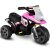 Costzon Kids Ride On Motorcycle, 6V Battery Powered 3 Wheel Bicycle, Electric Toy for Little Child (Red) (Pink)