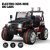 Fitnessclub 12V Kids Ride On Cars with Remote Control,Children’s Electric Cars Motorized Cars for Kids LED Lights 3 Speeds Electric Toy for Kids USB Black