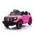 JAXPETY 6V Kids Ride On Car Truck w/ Parent Control 3 Speeds LED Headlights MP3 Player Horn (Pink)