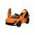 KidPlay Products Mclaren P1 12v Battery Powered Ride On Vehicle Sports Car Orange