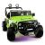 Moderno Kids Explorer 2 (Two) Seater 12V Power Children Ride-On Car Truck with R/C Parental Remote + EVA Rubber LED Wheels + Leather Seat + MP3 Music Player Bluetooth FM Radio + LED Lights (Green)