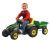Peg Perego John Deere Farm Tractor and Trailer
