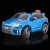 SUPERtrax Licensed Ford Focus RS Kid’s Ride On Electric Toy Car, Remote Control w/Free MP3 Player – Blue