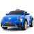 Uenjoy Kids Ride on Volkswagen Cars 12v Battery Power Kids Electric Vehicles with Wheels Suspension, Lovely VW Beetle Kid’s Vehicles Cars Double-Drive Car for Kids W/ Remote Control, Double Door,Blue